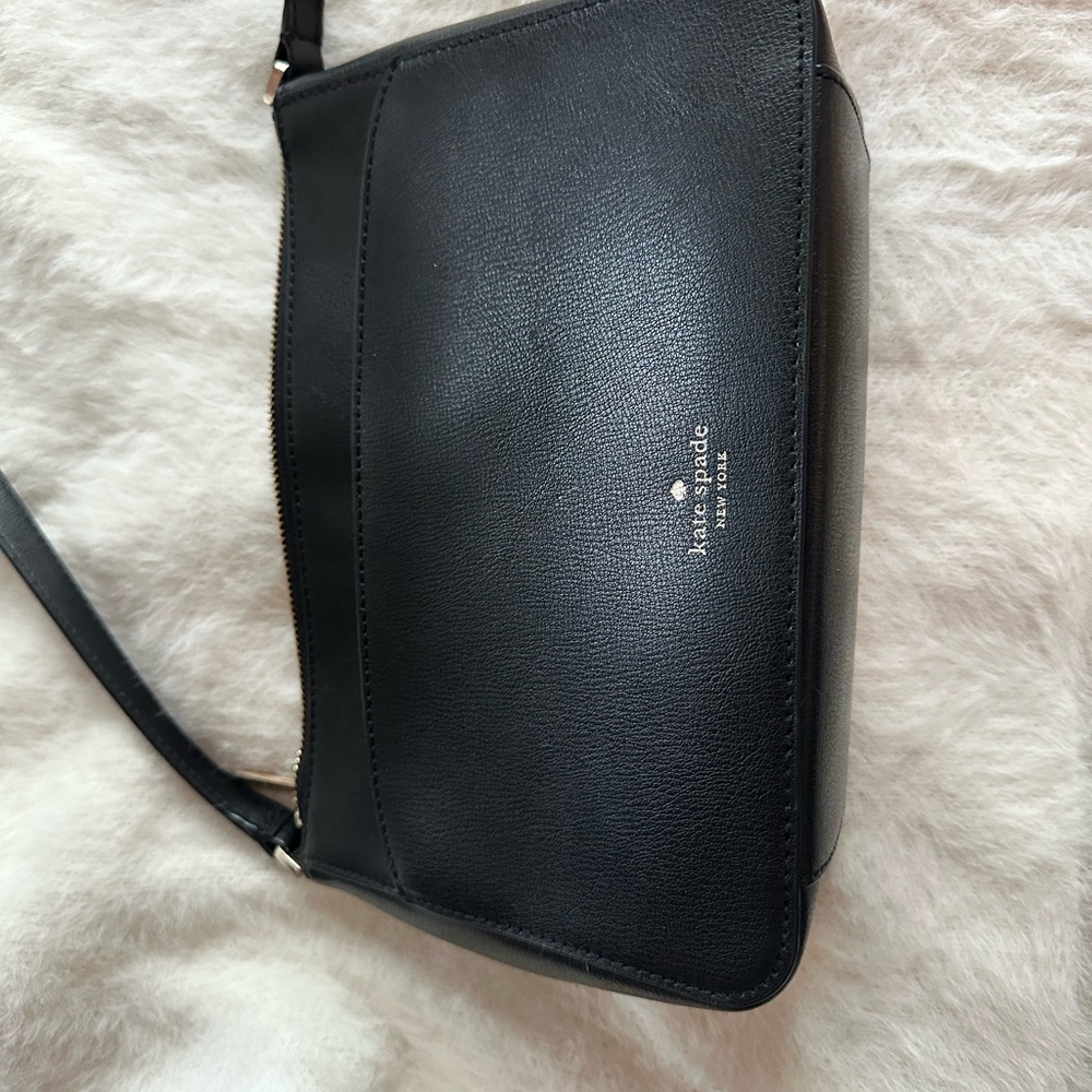Kate Spade Sleek Black Shoulder Bag